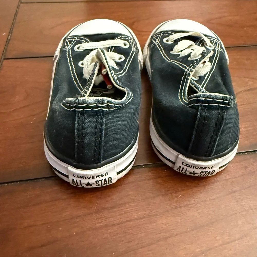 Converse Black‎ and White Sneakers Classic Canvas Design